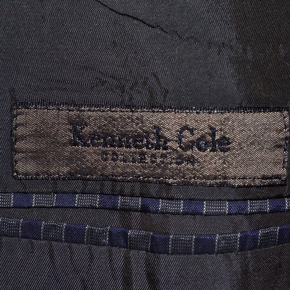 Kenneth Cole 42L Sport Coat Blazer Suit Jacket - Picture 8 of 8